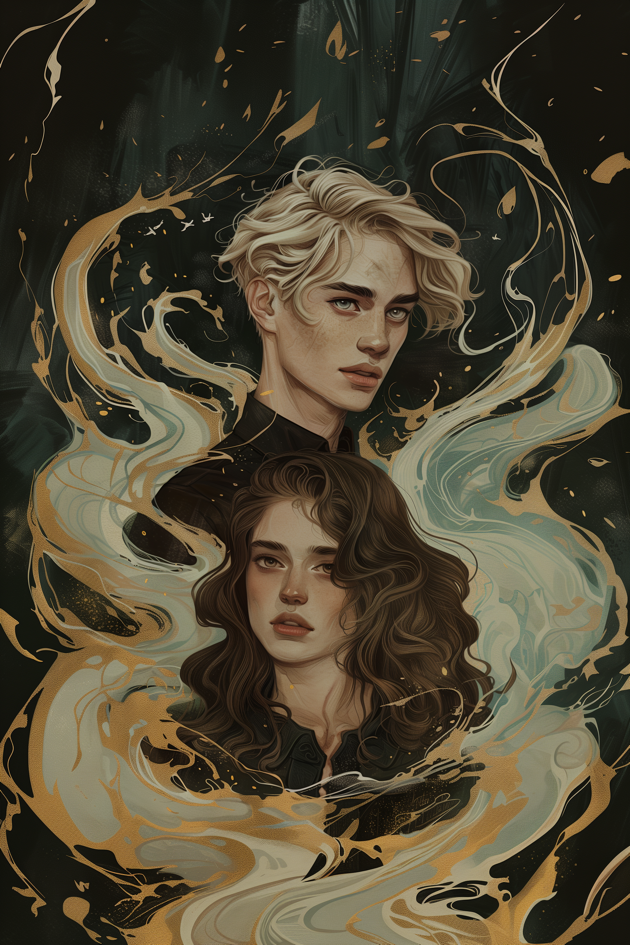 Fantasy Couple Magic Waves