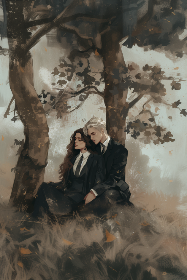 Fantasy Couple Under the Tree