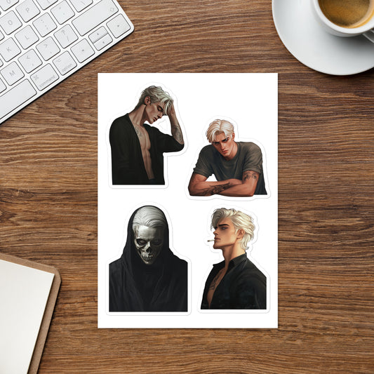 Fantasy Villain Sticker sheet