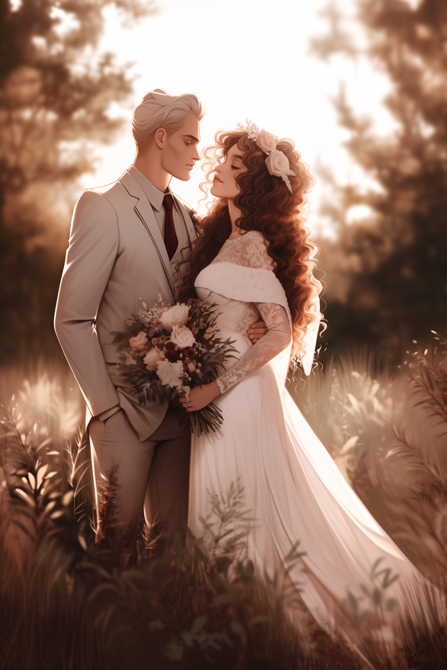 Fantasy Couple Wedding