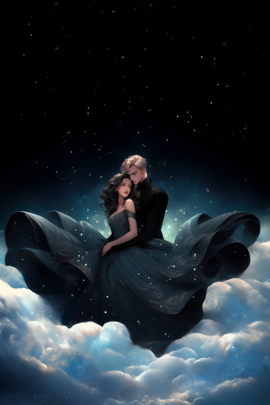 Fantasy Couple In the Clouds